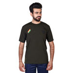 Half Sleeve Indian Flag T-Shirt