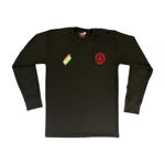 Full Sleeve Commando And Indian Flag T-shirt