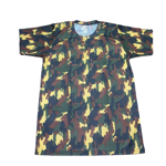 Round Neck Half Sleeve Camouflage T-shirt