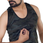 Yodha Print Camouflage Vest