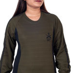 Indian Army T-Shirts With Full Sleeve For Girl's