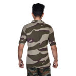 BSF Print Regular Collar T-Shirt - back