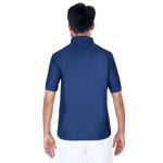 Blue Color Plain Collar T-Shirt