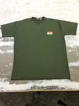 Plain Lycra Green Color T-Shirt - front