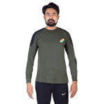 Commando And Flag T-shirt With Full Sleeve - front