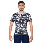 Camouflage Round Neck Half Sleeve T-shirt