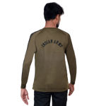 Indian Flag And Indian Army Print Full Sleeve T-shirt - back