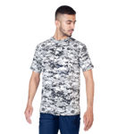 Desert Cobra Print Half Sleeve T-shirt - front