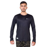 Full Sleeve Black Sport T-shirt