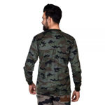 Full Sleeve Camo Print T-shirt - back