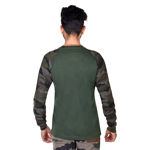 Camouflage T-Shirt With Full Sleeve