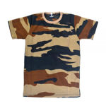 Half Sleeve Camouflage  T-shirt