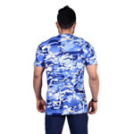 Blue Camouflage T-Shirt - back