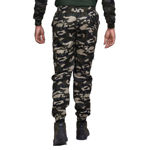 Track Pant With Grip Lower Dark Yodha Print - back