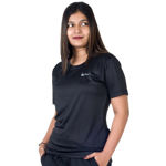 Black Shorts And T-shirt Set For Women's