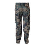 Dark Green And Brown Color Camouflage Print Lower Jogger For Girl's