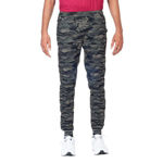 Camouflage Print With Grip Lower Black and Grey Jogger