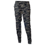 Camouflage Print With Grip Lower Black and Grey Jogger