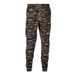 Camouflage Print With Grip Lower Khaki And Black Jogger