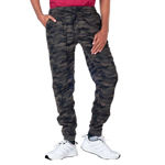 Camouflage Print With Grip Lower Dark Black And Brown Jogger