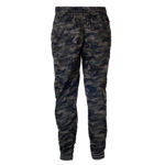 Camouflage Print With Grip Lower Dark Black And Brown Jogger