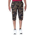 Army Print Camouflage Capri