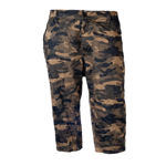 Army Print Camouflage Capri