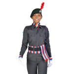 Girl's Airforce Ceremony Uniform Set For NCC