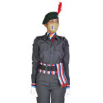 Girl's Airforce Ceremony Uniform Set For NCC