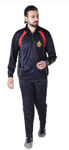 Black Color Army Track Suit For Men  - front