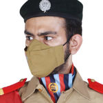 Picture of NCC Mask Khaki With One Side NCC Logo