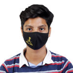 Picture of Indian Army Golden Logo Mask Pack Of Three