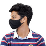 Picture of Indian Army Golden Logo Mask Pack Of Three