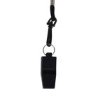 Picture of Black Whistle With String