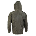 Bomber Olive Green Jacket With 12 Zip