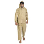 Picture of Swastik Raincoat Khaki Color For Unisex