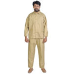 Picture of Swastik Raincoat Khaki Color For Unisex