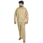 Picture of Swastik Raincoat Khaki Color For Unisex