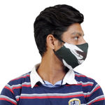 Picture of CRPF Print Pack Of 3 Masks