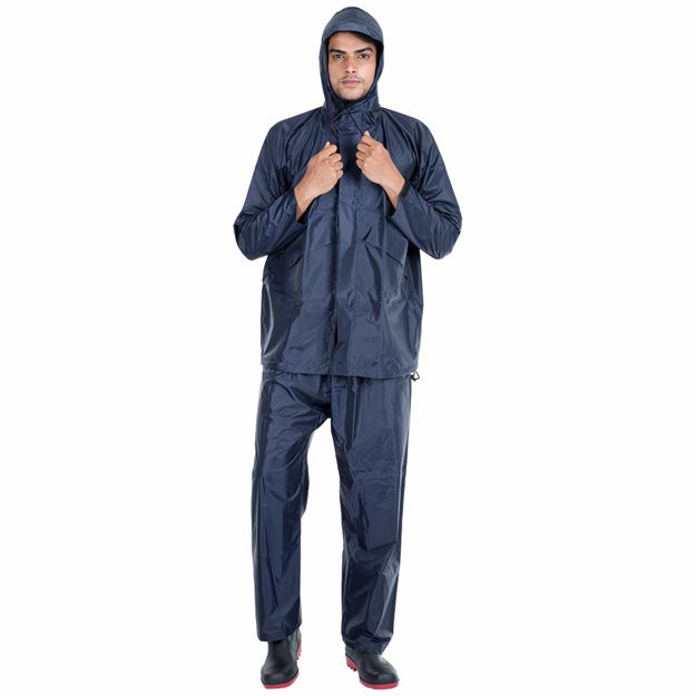 Picture of Duckback Blue Color Raincoat For Men’s