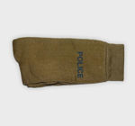 Police Print khaki Full Size Shocks