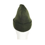 Green And Indian Army Print Winter Cap