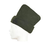 Green And Indian Army Print Winter Cap