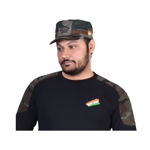 Indian Army Flag Nahar Print With Nato Cap