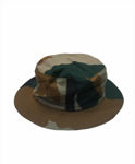 Reversible Hat Green With Indian Flag And Nahar Print