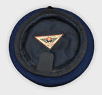 Dark Blue Color Wings Beret Cap