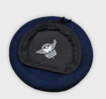 Dark Blue Color Wings Premium Beret Cap