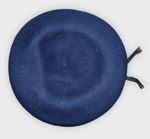 Dark Blue Color Wings Premium Beret Cap