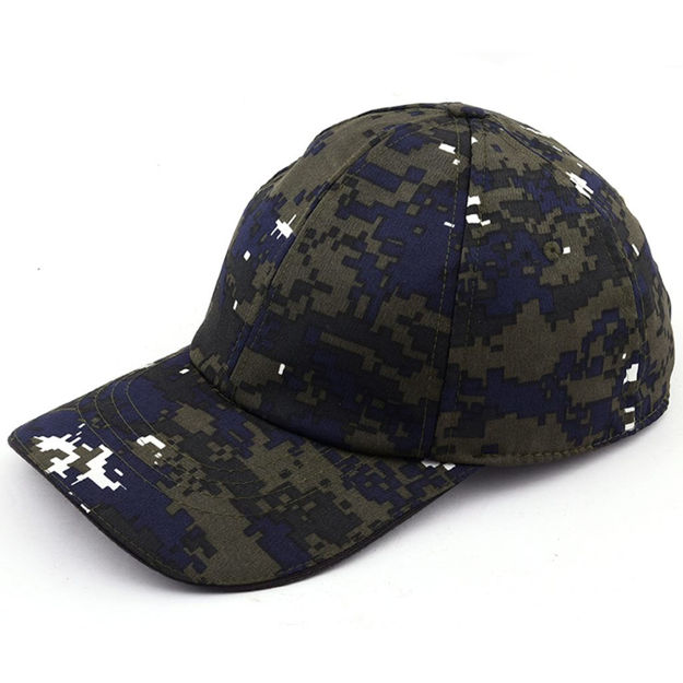 Camouflage Navy Digital Militia Cap