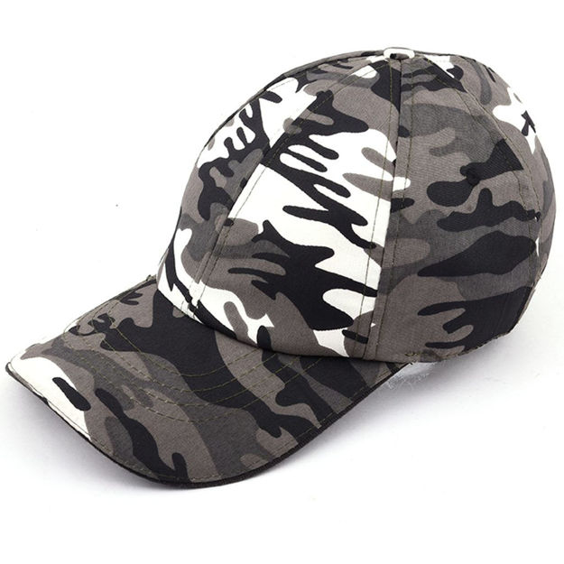 Camouflage White Digital Militia Cap